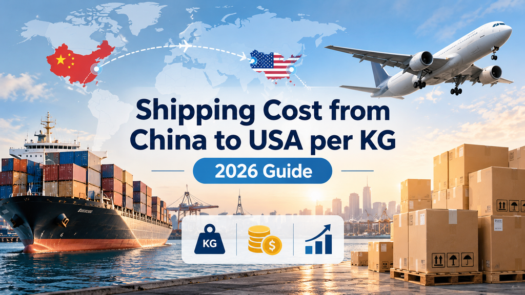 Shipping cost from China to USA per kg in 2026